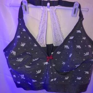 42DDD Adorable Cacique No Wire Unlined Full Coverage Bra with Polar Bears